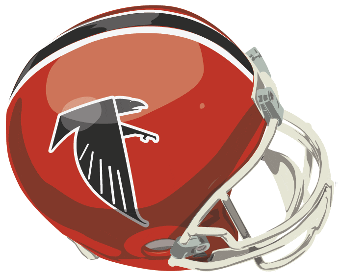 Atlanta Falcons 1978-1983 Helmet logo DIY iron on transfer (heat transfer)